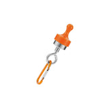 Maxbell Magnetic Hooks Heavy Duty Camping Strong Magnetic Tent Light Hook for Garden Orange