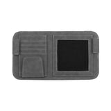 Maxbell Car Visor Organizer Glasses Holders for Pen Storing Cards Car SUV Truck Gray