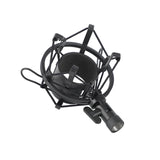 Maxbell Maxbell Condenser Microphone Shock Mount Mic Holder for Stage Recording Chat Room Black