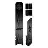Maxbell Bike Frame Protection Stickers DIY Protector for Mountain Bike Road Bike Rhombus