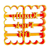 Maxbell Funny Cookie Cutters Biscuit Moulds DIY Baking for Kitchen kindle fuck off