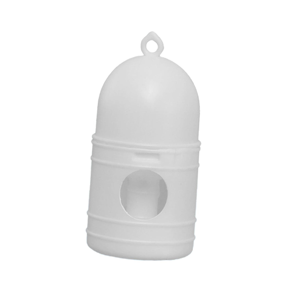 Maxbell Parrot Water Dispenser Pigeon Drinker Waterer for Parakeet Cage Accessories White