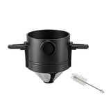 Maxbell Reusable Coffee Filter Funnel Baskets Foldable Bracket for Kitchen Camping