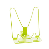 Maxbell Multipurpose Book Holders Metal Stable Portable for Dormitory Study Tabletop Green