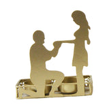 Maxbell Tealight Candles Holder Candelabras Anniversary Romantic Wedding Candlestick Proposal