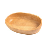 Maxbell Sushi Dish Multipurpose Wooden Sushi Boat for Kitchen Table Home Decor Party 27cmx18cm