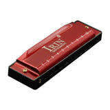 Max Maxb IRIN 10 Holes 20 Tone G Key Tremolo Harmonica Mouth Organ Wind Instrument