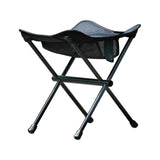Maxbell Folding Chair Lightweight with Storage Bag Camping Stool for Outdoor Camping Black