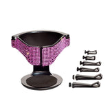 Maxbell Car Cup Holder Air Conditioner Vent Organizer for Van Beverage Phone Pink