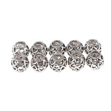 Maxbell 10pcs Retro Hair Decorations Jewelry Hair Extension Dreadlocks Beads Ringd HLK13