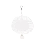 Maxbell Heat Sublimation Wind Chimes Blank, Metal Crafts Hollow Out Wind Turntable Pumpkin
