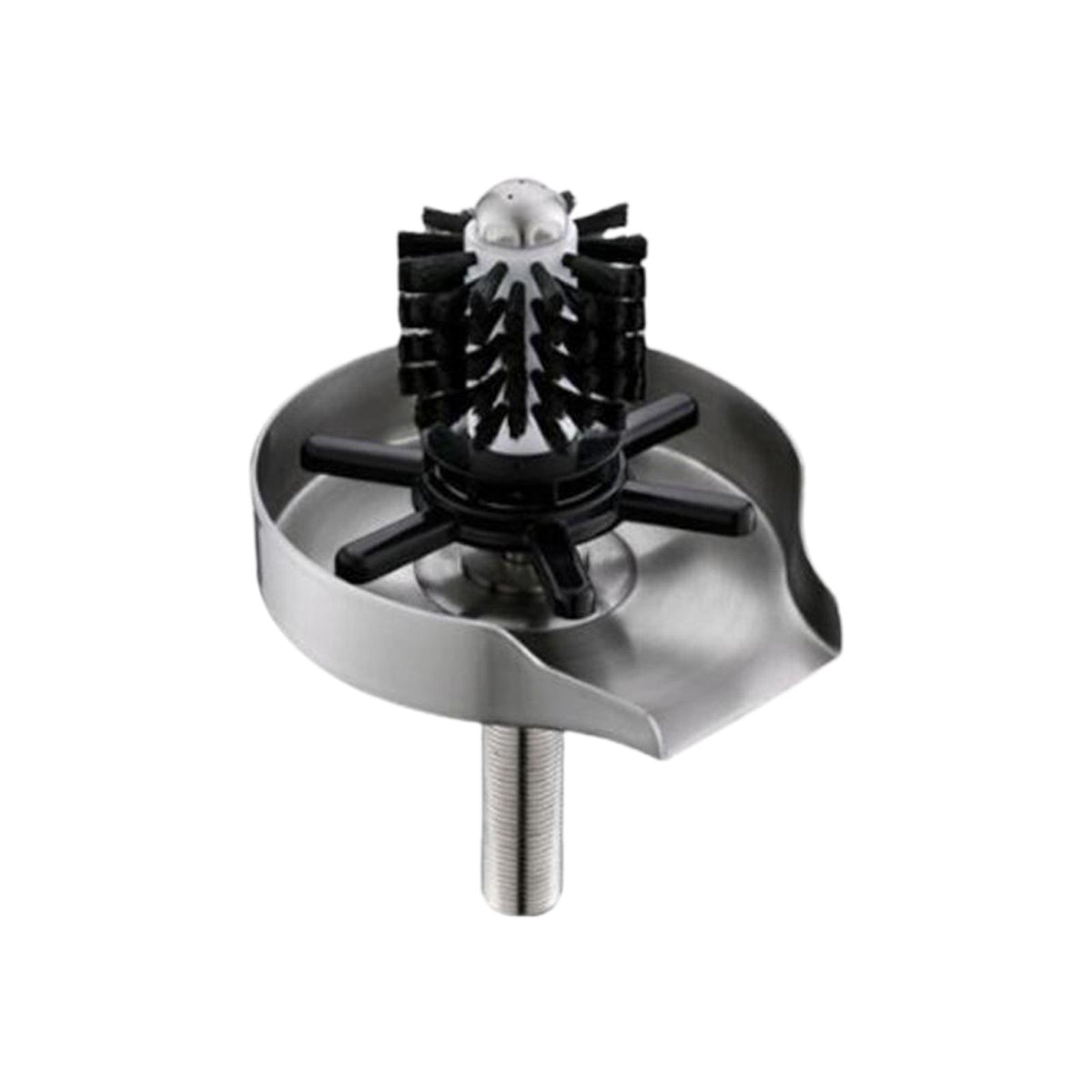 Maxbell Press Type Faucet glass cup rinser Accessories Cleaner Cup Washer for Bar Home Argent