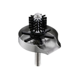 Maxbell Press Type Faucet glass cup rinser Accessories Cleaner Cup Washer for Bar Home Argent