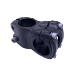 Maxbell Mountain Bike Stem 31.8mm 35mm Bicycle Stem Aluminum Alloy for Bicycling Black and Gray