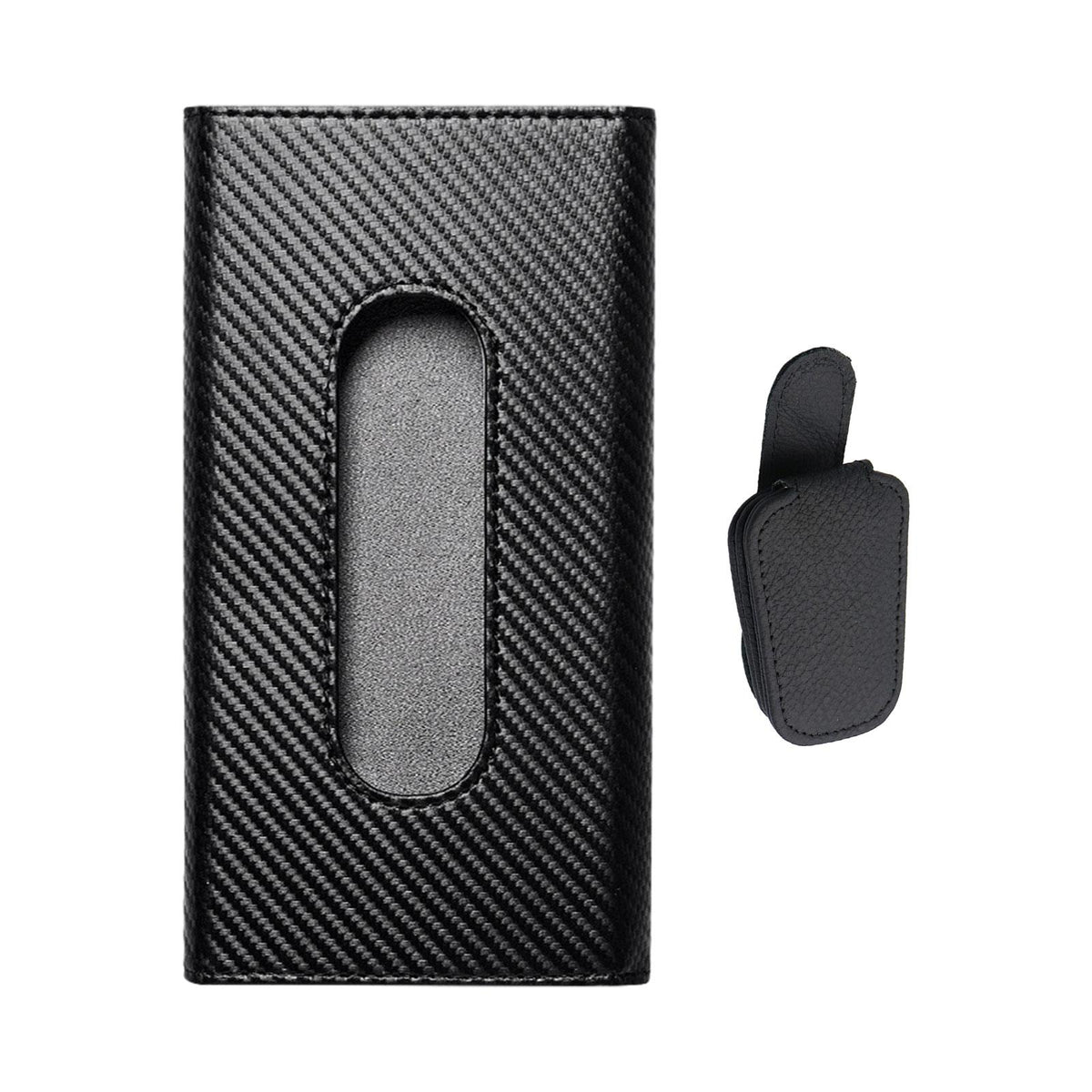 Maxbell Car Sun Visor Tissue Box Holder Universal for Sun Visor Seat Back Women Black