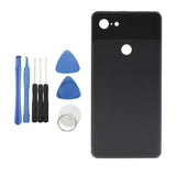 Max Black Rear Housing Panel Back Cover Battery Door for Google Pixel 3XL 6.3"
