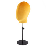 Maxbell Wigs Making Mannequin Head Hat Caps Display Model 21inch Yellow