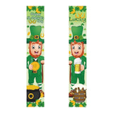 Maxbell Decorations Porch Sign Couplet Flag Photo Backdrop for Home Door Curtain