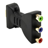 Maxbell HDMI Male to 3 RCA Video Audio Adapter RGB Component Connector for HDTV