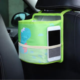 Max Maxb Cartoon Car Trash For Children Storage Bag Organizer Case Green