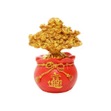 Maxbell Fortune Miniature Statue Collectible Treasure Pocket Sculpture for Cabinet StyleA