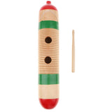 Maxbell Wooden Frog Knocker Orff Instruments Percussion Toy for Kids Crow Sounder