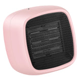Maxbell Mini Personal Heater 800W PTC Ceramic Home Bedroom Pink