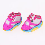Max Doll Sports Shoes for 1/6 Blythe Dolls Dress up Clothing Accessory Rose Red
