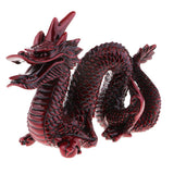 Max Chinese Zodiac Resin Unicorn Dragon Figurine Hand Painted Toy Home Ornaments