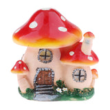 Max Mushroom Fairy House Statue Miniature Fairy Garden & Terrarium New 1