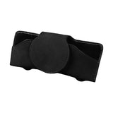 Maxbell Sunglasses Holder for Car Sun Visor Durable Travel Document Holder Universal black