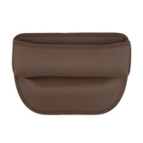 Maxbell Car Seat Gap Filler Organizer for Pens Sundries Phone Keys Wallet Cards Chestnut Brown