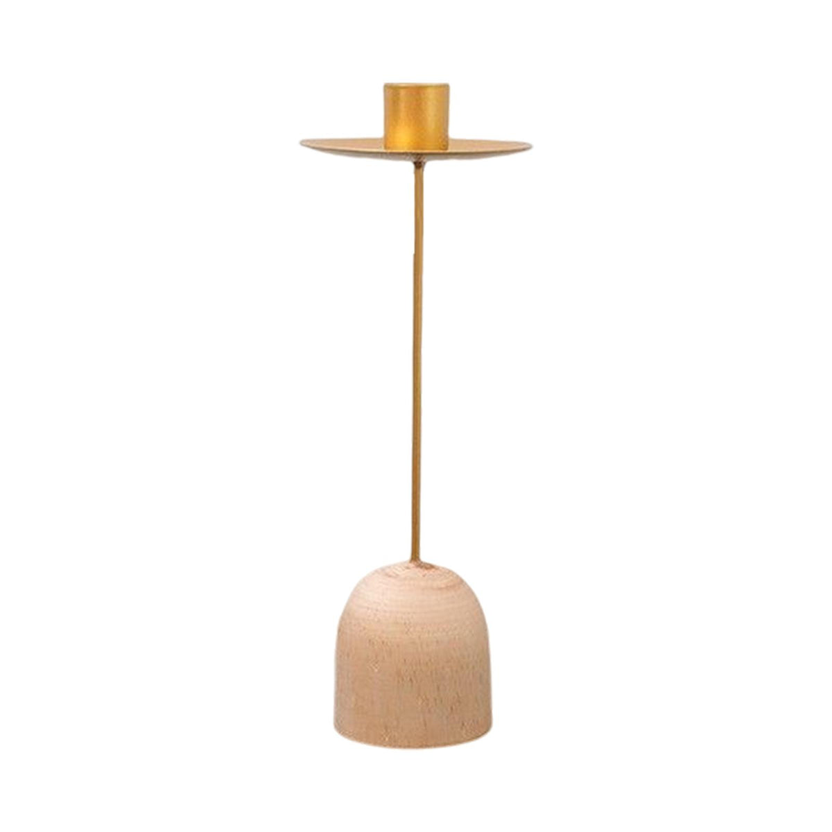 Maxbell Simple Taper Candle Holder Candlestick Ornament for Birthday Home Decor 25cmx6cmx2.5cm