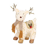 Maxbell Elk Ornament Hotel Shopping Mall Window Party Decor Collectibles 33cm