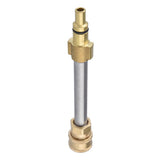 Max 1pc Pressure Washer Adapter 1/4in Quick Connector Car Wash Converter Adapter PA8