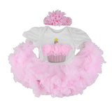 Max Pink Dress with Underpants Headband Clothes for 22''-23'' Nebworn Baby Doll