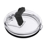 Max Tumbler Replacement Lids, Spill Proof and Splash Resistant Lid for Cup 30oz Black