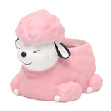 Maxbell Dog Shape Resin Succulent Pot Plant Box Fairy Garden Decoration DIY Poodle