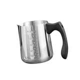 Maxbell Multifunctional Milk Frothing Mug Milk Frothing Jug for Party Kitchen 600ml