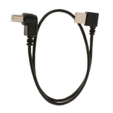 Maxbell 50cm Right Angle USB Type A to B Male Print Cable 480Mbps for HP LEXMARK CANON EPSON