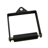 Maxbell D Row Handle Single Cable Attachment Handle Non Slip Rowing LAT Pulldown Bar Mesh Texture 4cm