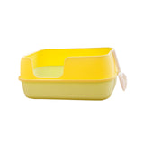 Maxbell Cat Litter Boxes for Indoor Cats High Sides Tall Detachable Kitty Litter Box Green
