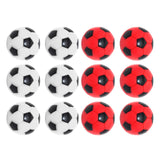 Maxbell 12 Pieces Foosball Table Balls Table Top Soccer Balls for Match Toy Supplies