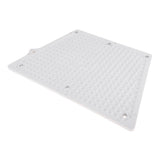 Maxbell Heavy Duty Boating Transom Pad Trapezoidal Board Accessories Gray Large