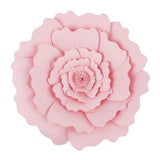 Maxbell DIY Paper Flowers Wall Art Backdrop Decor Wedding Party Photobooth Pink
