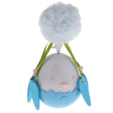 Maxbell Interactive Pet Cat Exercise Toy Ball with Automatic Rolling Rotation Blue