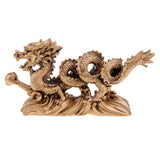 Max Chinese Dragon Fengshui Figurine Statue Ornaments Home Decor Crafts Copper