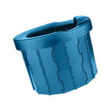 Maxbell Portable Toilet Compact for Adults and Kids for Home Outdoors Indoors Travel blue