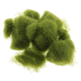 Maxbell Artificial Grass Powder Model Building Decor DIY Accessory 10mm Wild Green