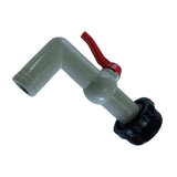 Maxbell Drain Adapter Replace Valve for Galvanized Drum Water Supply Controller 32mm 90 degrees